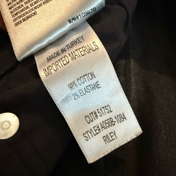 Agolde Riley High Rise Straight Crop Jeans - Picture 6 of 7